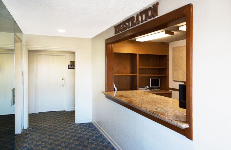 Lobby at Travelodge by Wyndham Sunset-Huntington Beach Ocean Front.