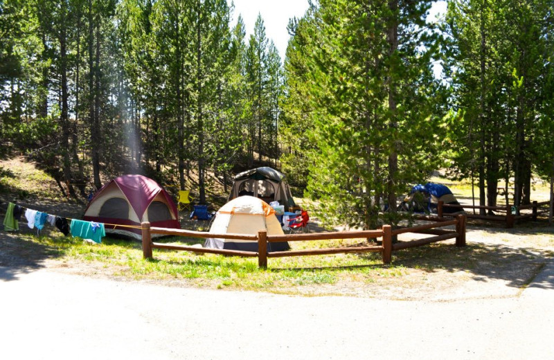 Camping at Sawtelle Mountain Resort.