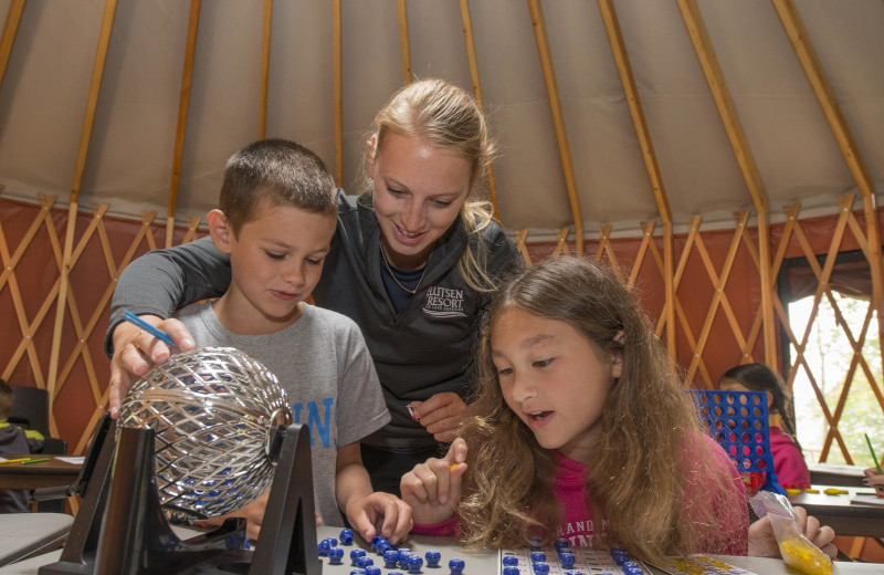 Games at Lutsen Resort on Lake Superior.