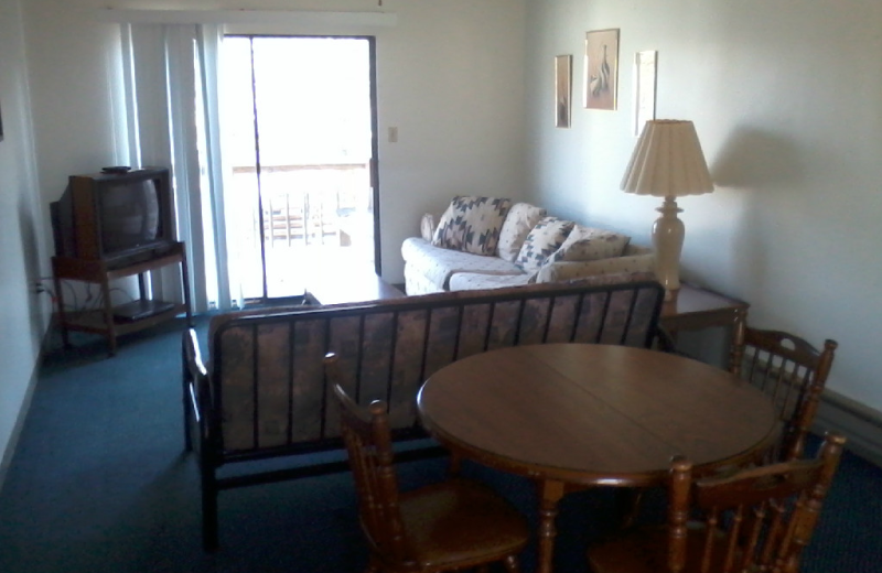 Cabin interior at Runaway II Resort.
