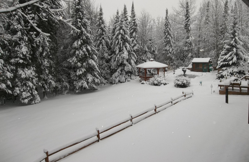 Winter at Springbrook Inn.