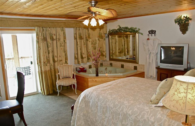 Guest room at Echo Canyon Spa Resort.