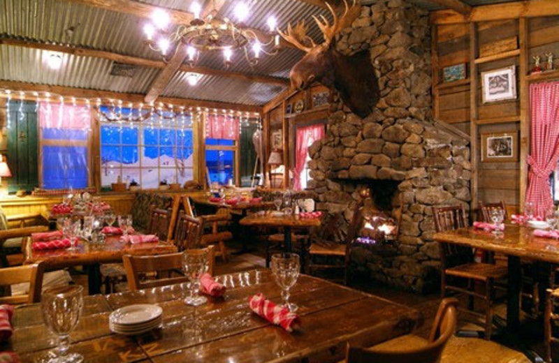 Fine dining at Mill Falls at the Lake.