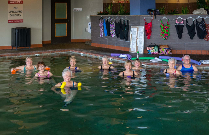 Pool fitness at Prescott Resort & Conference Center.