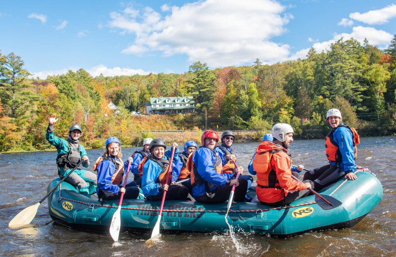 Rafting at Inn By The River.