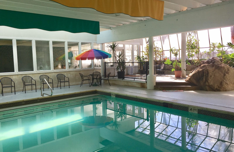 Indoor pool at Winter Clove Inn.