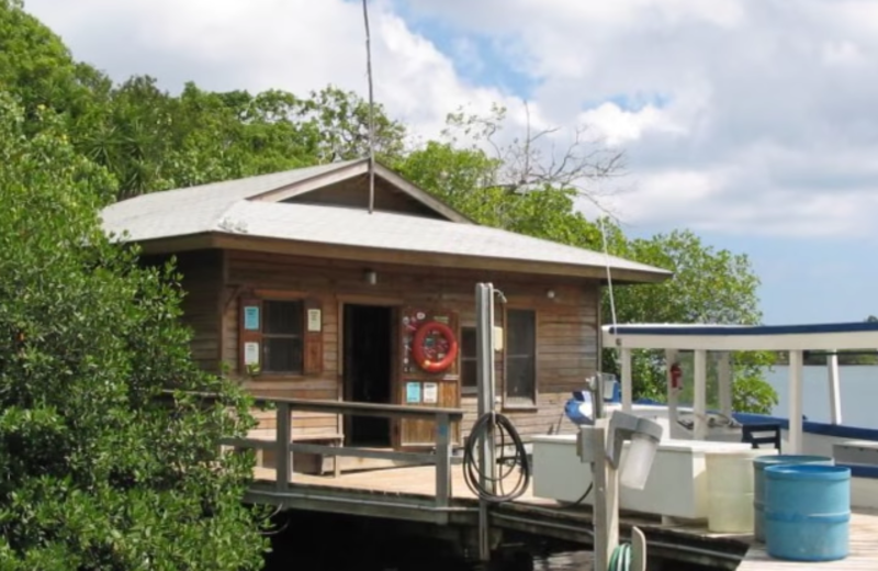 Exterior view of Inn of Last Resort.