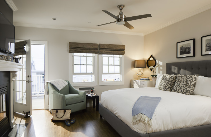 Guest room at Watch Hill Inn.