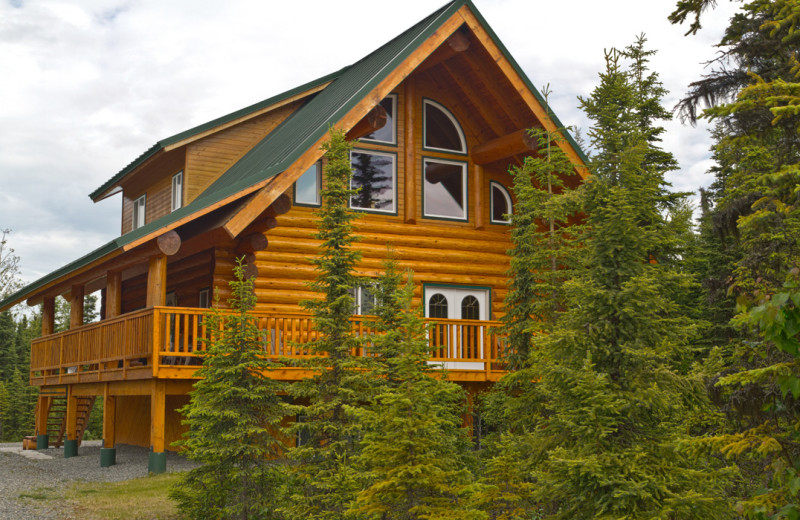 Exterior view of Salmon Catcher Lodge.