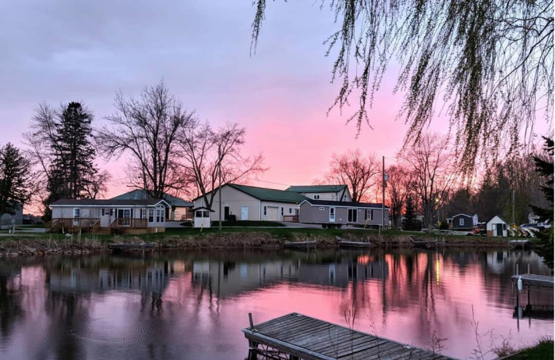 Sunset at Great Blue Resorts- Woodland Estate Resort.