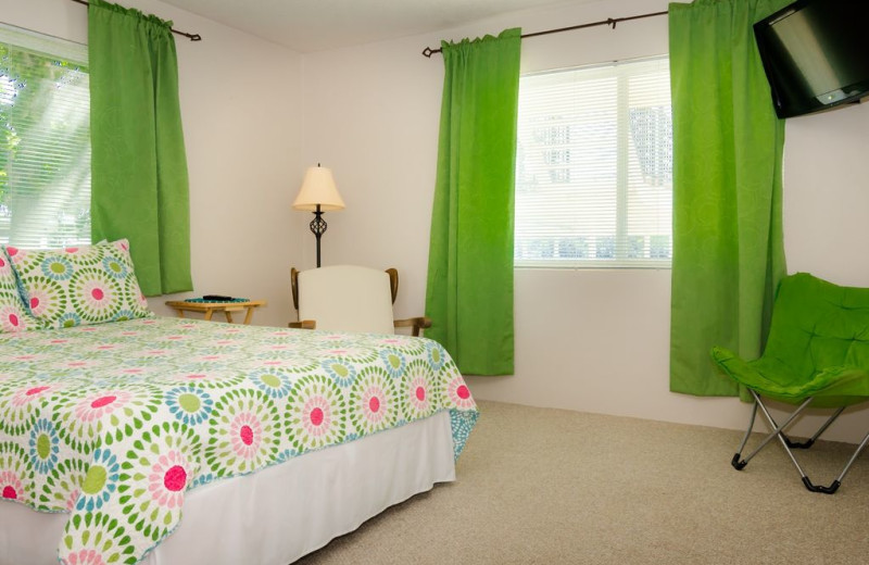 Bedroom at Waterfront on Lake LBJ With Dock.