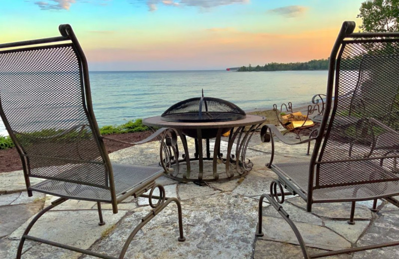Rental beach at J R Vacation Rentals.