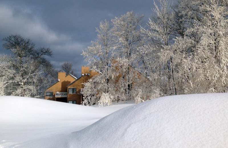 Exterior view of Indianhead Mountain Resort.