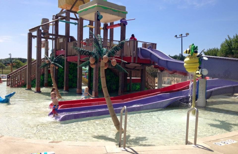 Waterpark at Yogi Bear's Jellystone Park Warrens.