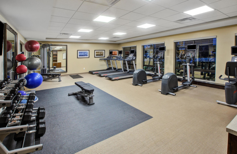 Fitness room at Staybridge Suites - Benton Harbor.