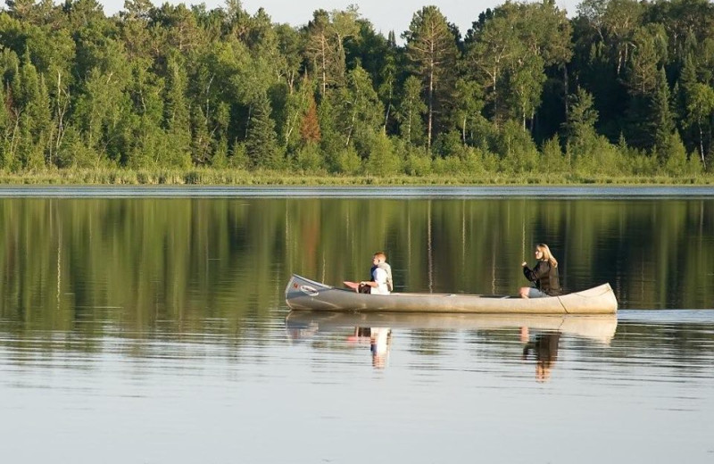 Canoeing at Royal Starr Resort