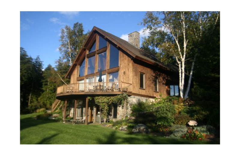 Vacation rental exterior at Stowe Country Homes.