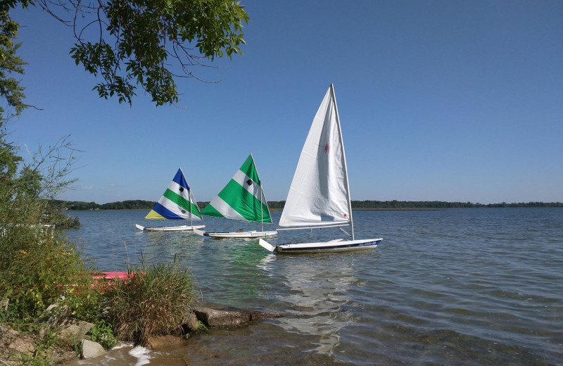 Lake view at Woodlawn Resort.