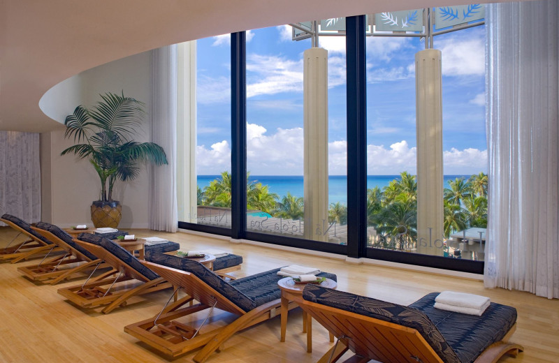 The spa at Hyatt Regency Waikiki Resort & Spa.