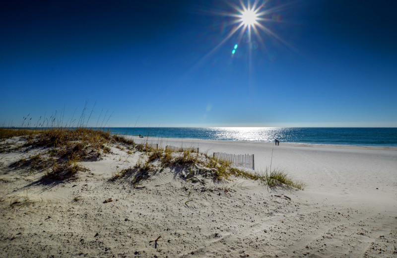 Beach at Luna Beach Properties.