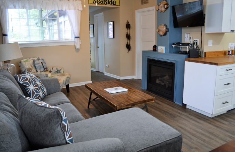 Rental interior at Beachhouse Vacation Rentals.