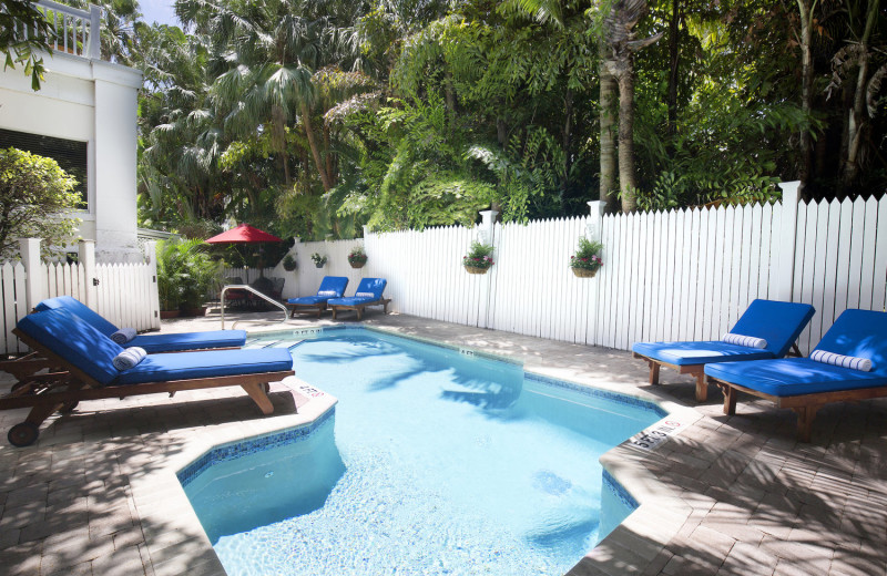 Outdoor pool at Weatherstation Inn.