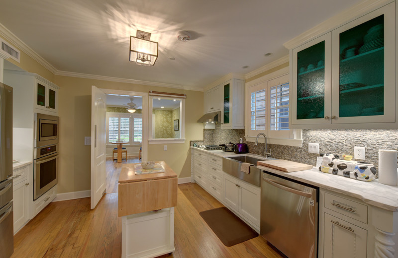 Kitchen at The Grey Owl Inn.