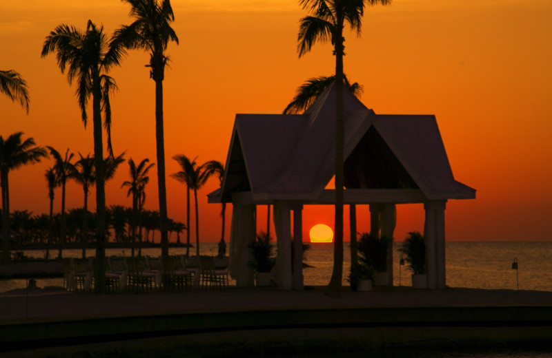 Beautiful sunsets at Tranquility Bay Beach House Resort.