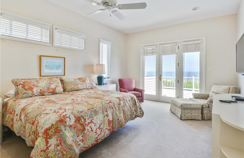 Rental bedroom at Long & Foster Vacation Rentals -Bethany Beach.