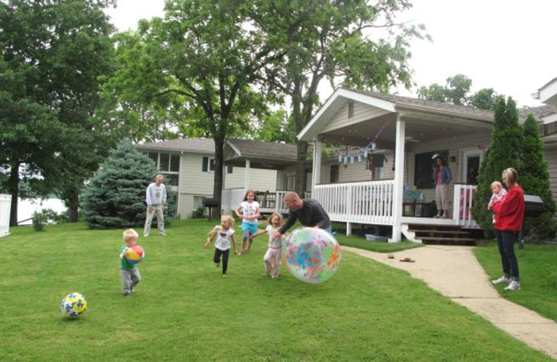 Family reunion at Sunset Inn Resort.