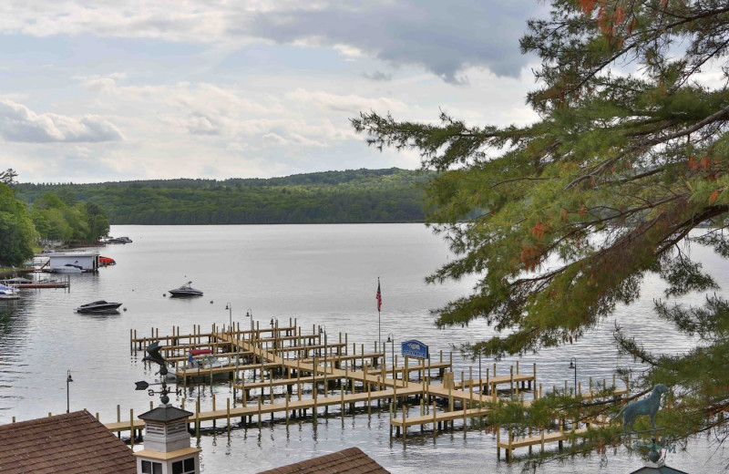 Lake view at Naswa Resort.