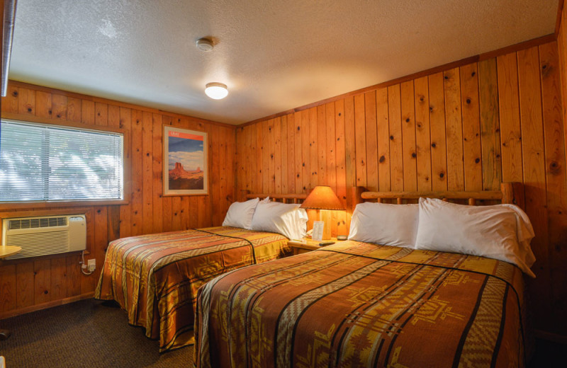 Guest room at Redstone Inn.