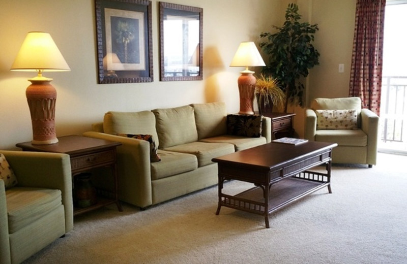 Rental living room at Travel Resort Services, Inc.