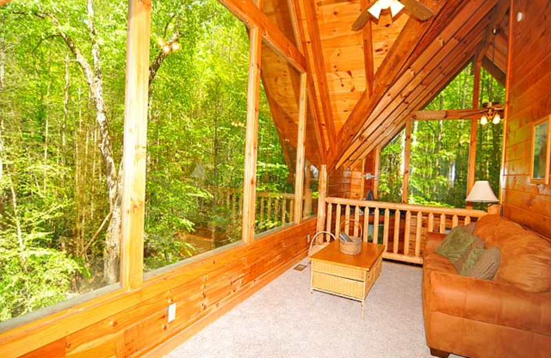 Lovely view at American Mountain Rentals.
