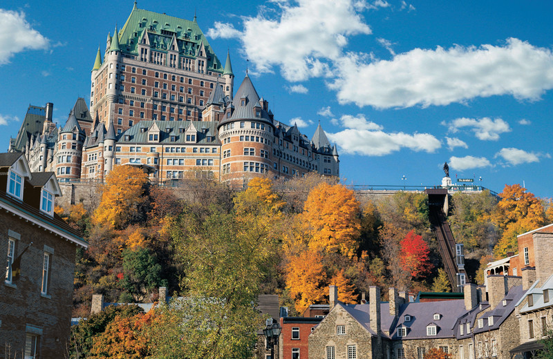 Exterior view of Fairmont Le Chateau Frontenac.