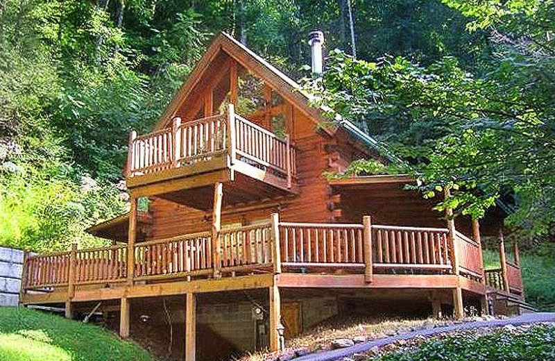 Rental exterior at American Mountain Rentals.