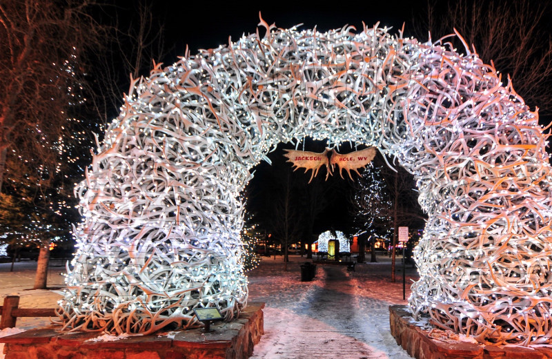 Holidays at Wyoming Inn of Jackson Hole.