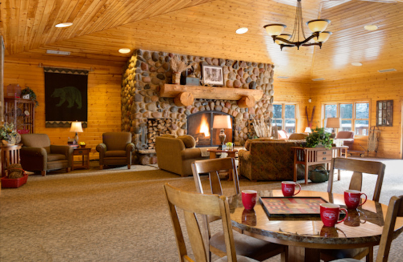 Lobby Area at Sugar Lake Lodge