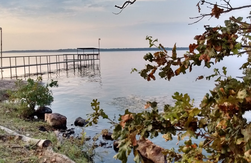 Lake view at Lake Fork Ranch Resort.