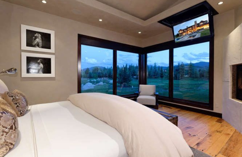 Rental bedroom at Aspen Luxury Vacation Rentals.