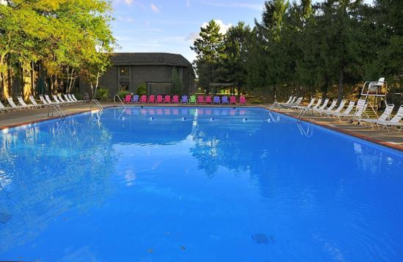 Pool view at Sawmill Creek Resort.