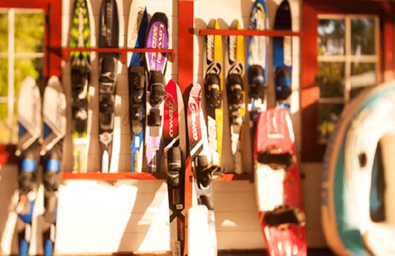 Skis at The Point.