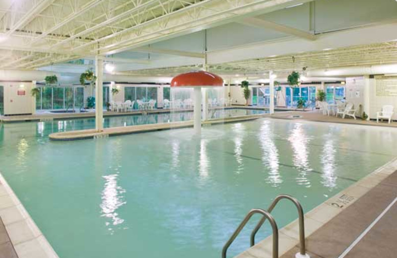 Indoor pool at Wyndham Vacation Resorts Shawnee Village.