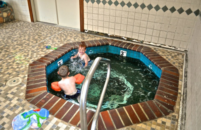 Hot tub at Sawtelle Mountain Resort.