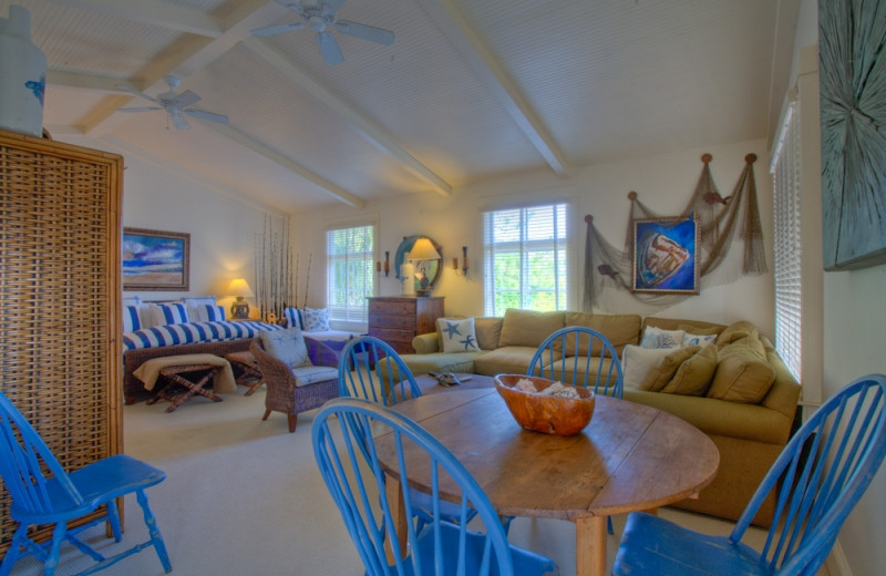 Vacation rental interior at Hodnett Cooper.