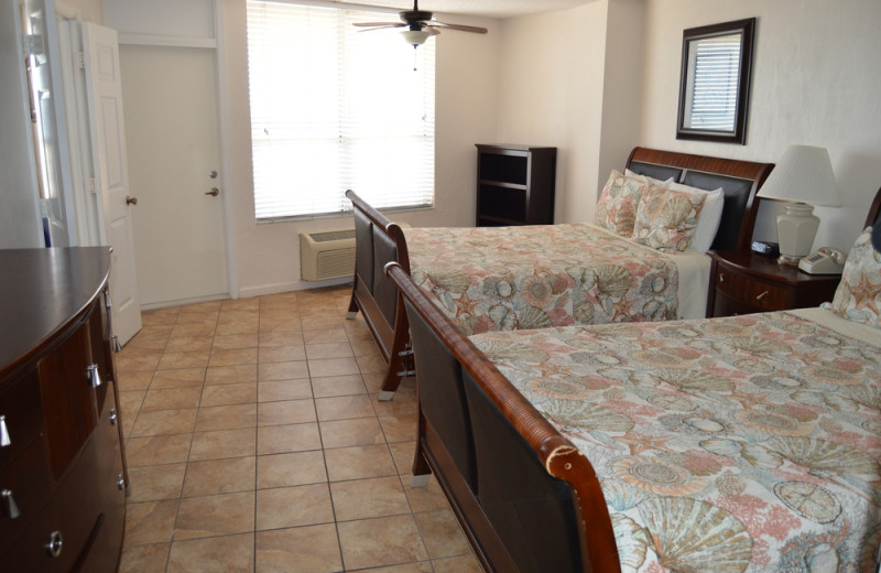 Guest room at Fountain Beach Resort.