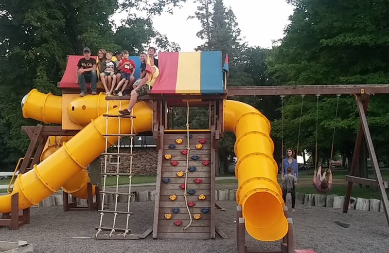 Playground at The Red Door Resort.
