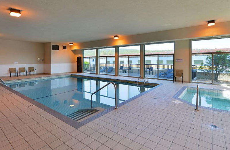 Indoor pool at The Prestige Rocky Mountain Resort.