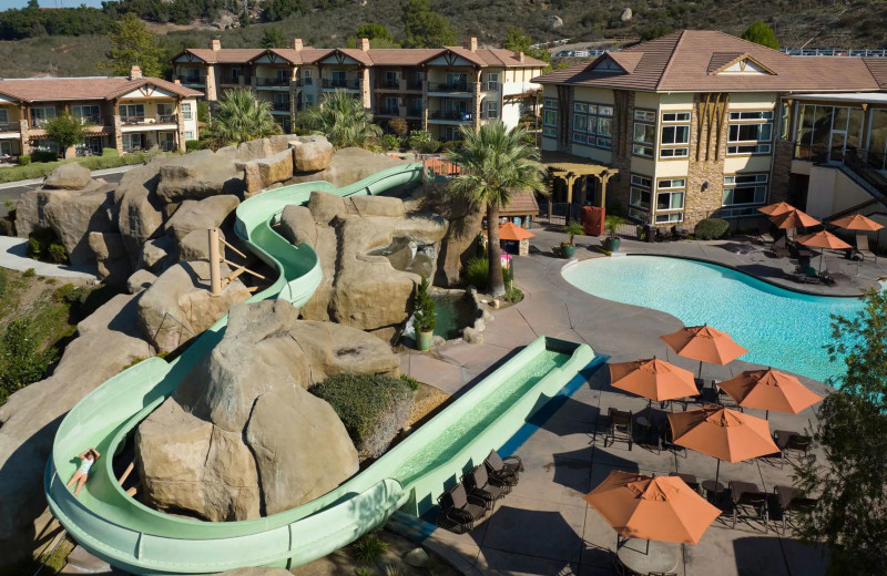 Water slide at Hyatt Vacation Club at The Welk.