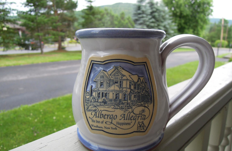Coffee at Albergo Allegria.